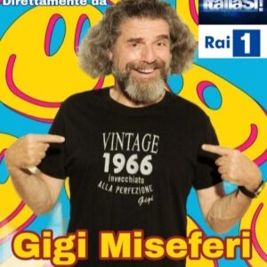 Gigi Miseferi è nato a Reggio Calabria il 30 aprile 1966