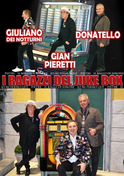 Foto i 3 ragazzi del jukebox